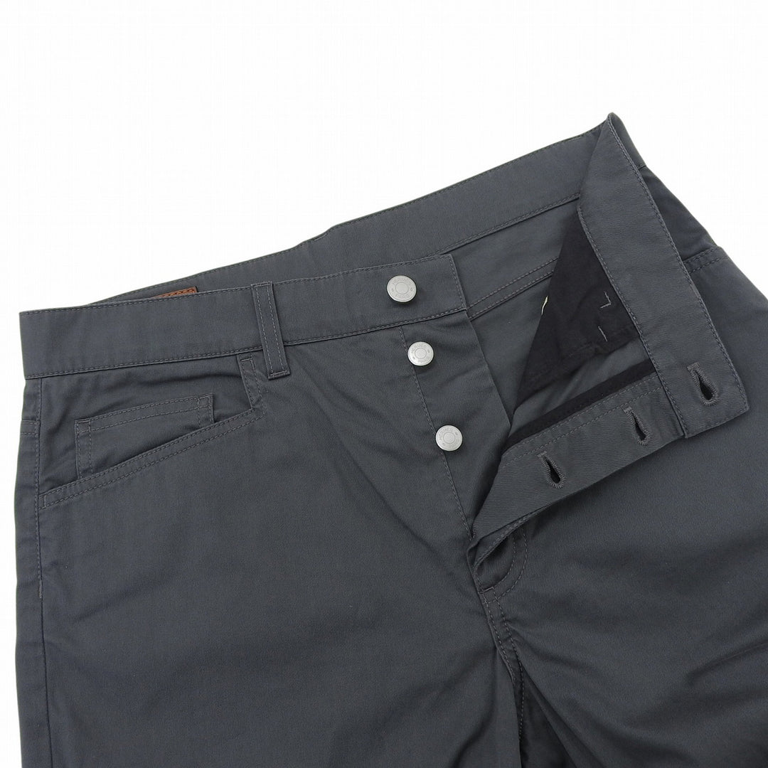 Great HERMES Pants Serie buttons, button fly, logo leather patch, mens 40