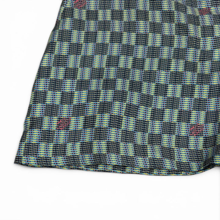 Pristine LOUIS VUITTON Shorts All-over print button fly Multi silk Women 38
