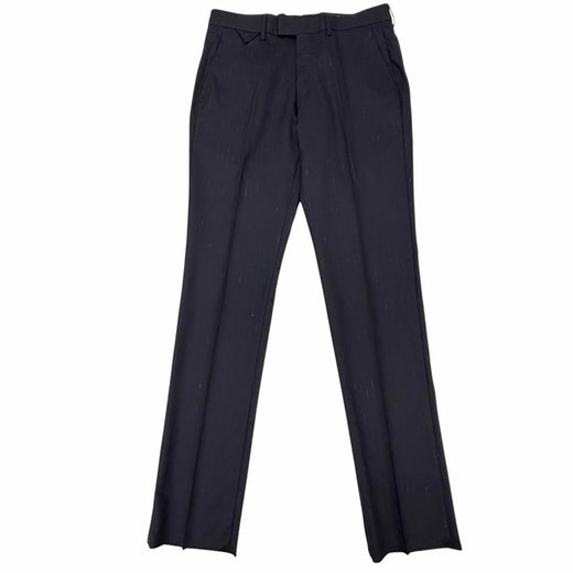 Pristine LOUIS VUITTON slacks Navy wool mens 52