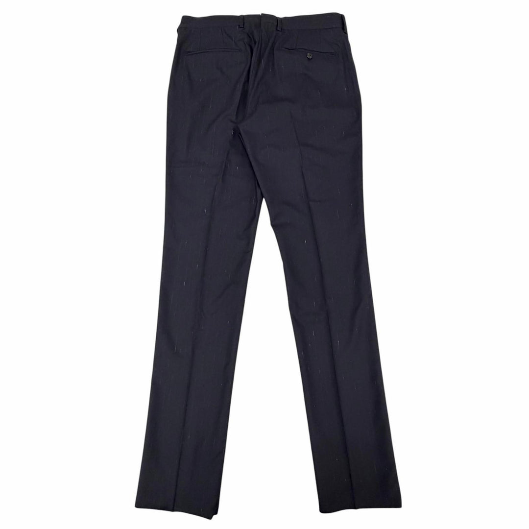 Pristine LOUIS VUITTON slacks Navy wool mens 52