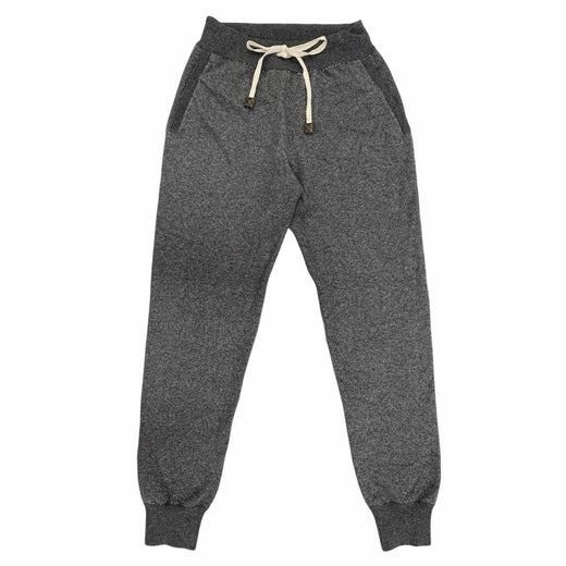 Pristine LOUIS VUITTON Pants Leather monogram gray cashmere Women S