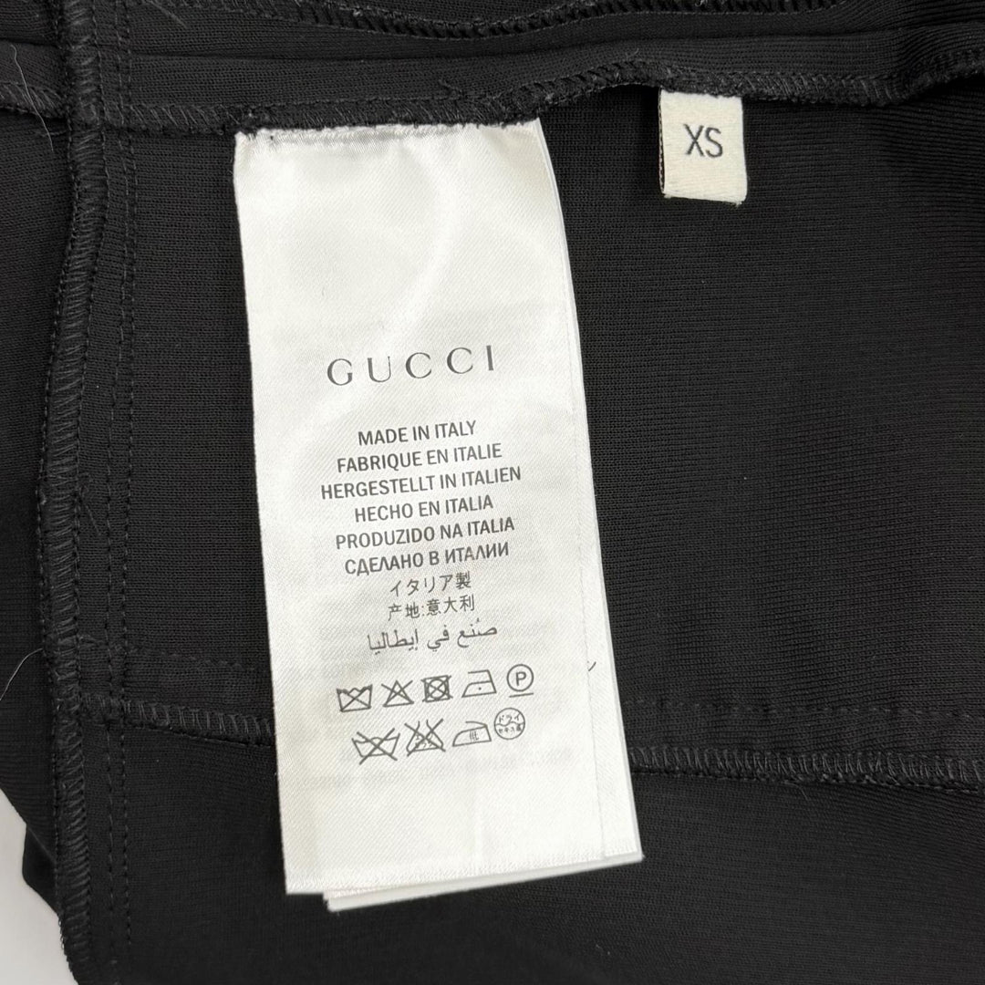 Excellent GUCCI one piece black Rayon Women XS 445275