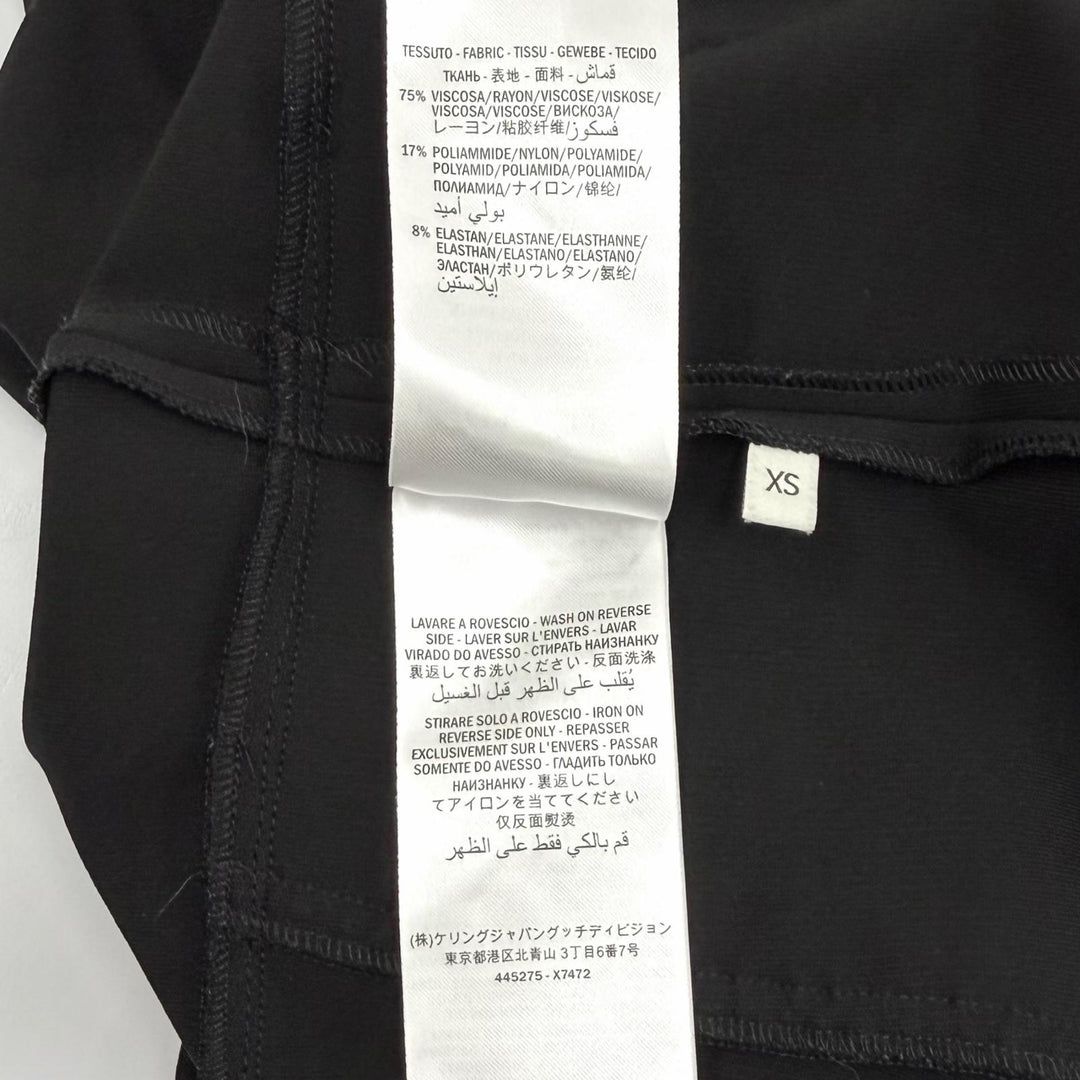 Excellent GUCCI one piece black Rayon Women XS 445275