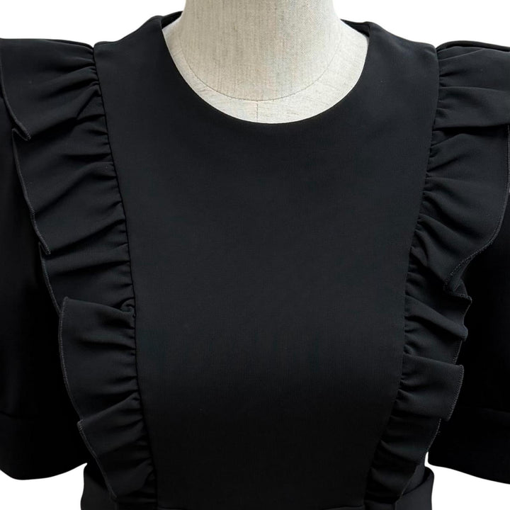 Excellent GUCCI one piece black Rayon Women XS 445275