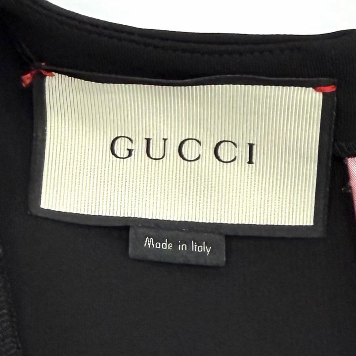 Excellent GUCCI one piece black Rayon Women XS 445275