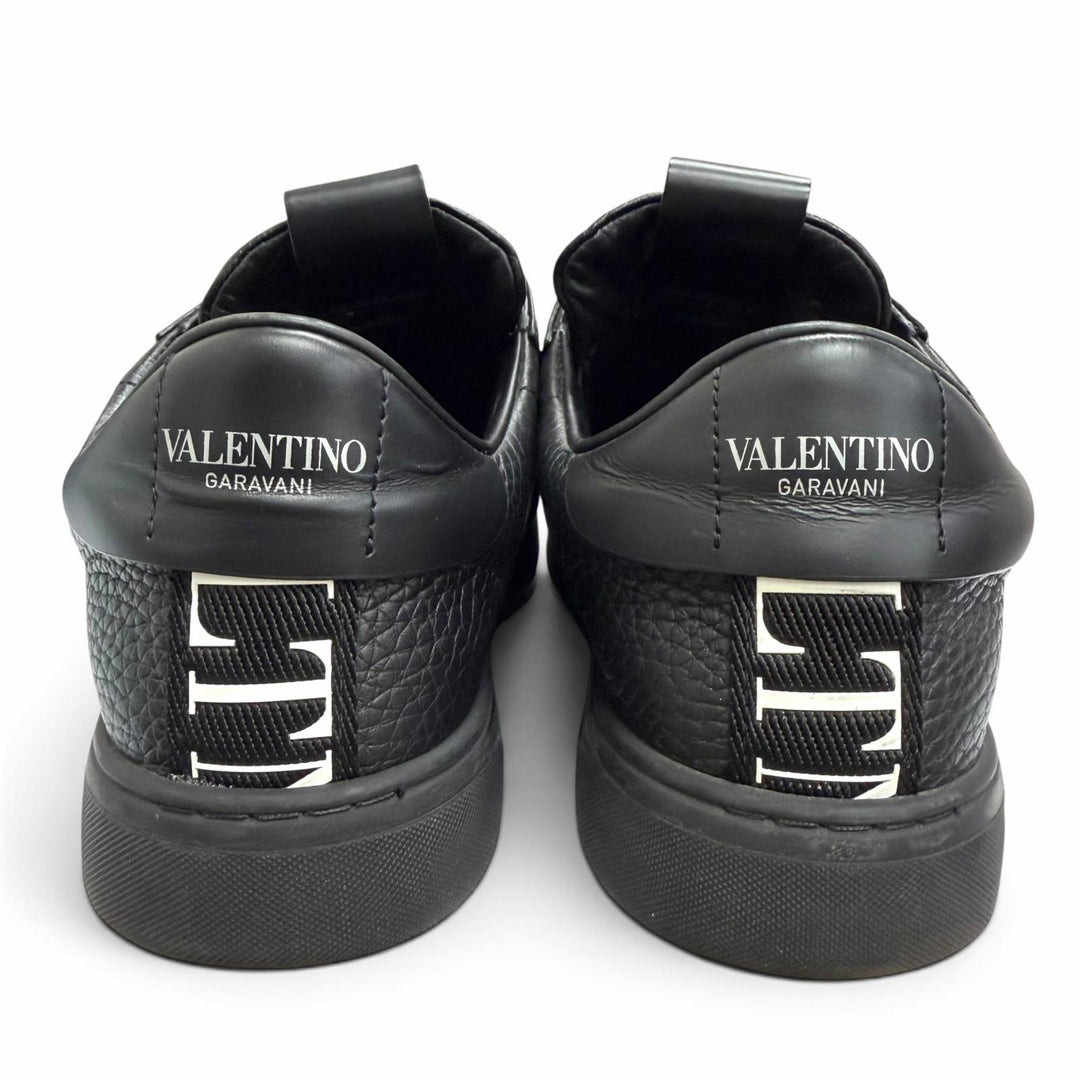 Discounted Great Valentino Garavani Low cut sneakers VLTN logo slip-on shoes black