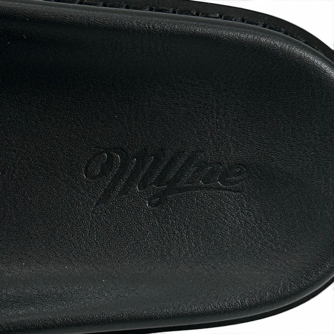 Pristine MYne Sandals Logo Slide Sandals black ー Women 40 G08FW701