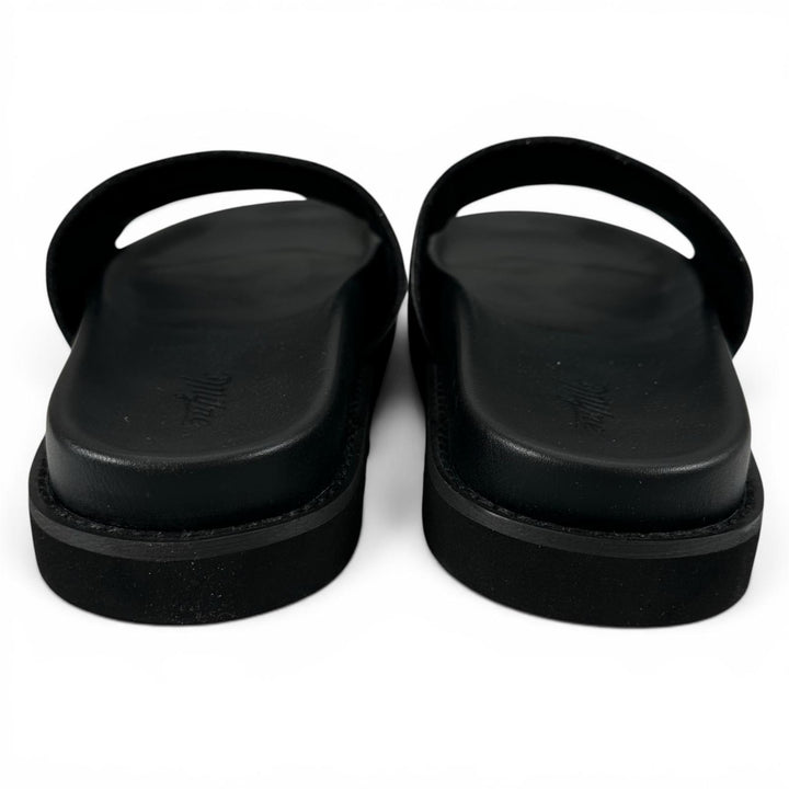 Pristine MYne Sandals Logo Slide Sandals black ー Women 40 G08FW701