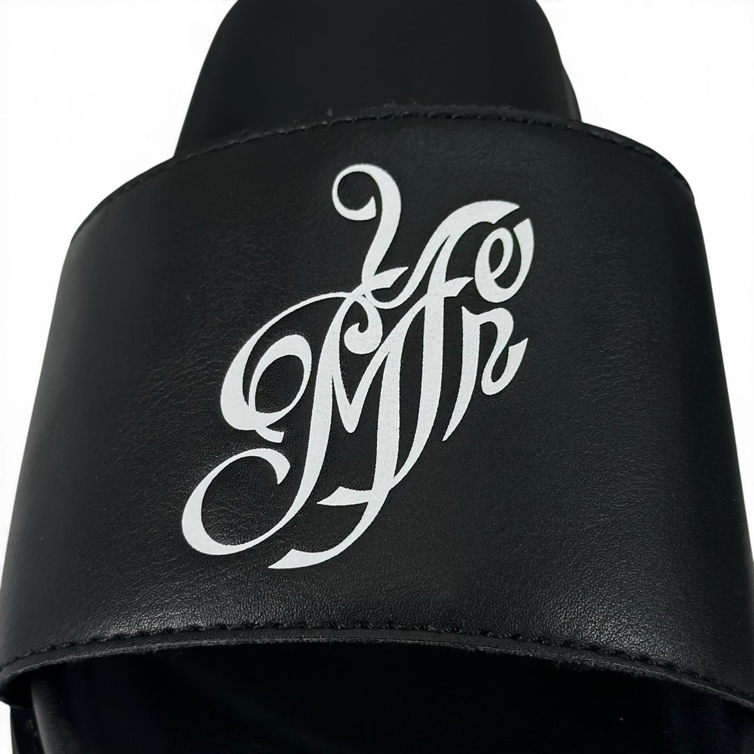 Pristine MYne Sandals Logo Slide Sandals black ー Women 40 G08FW701