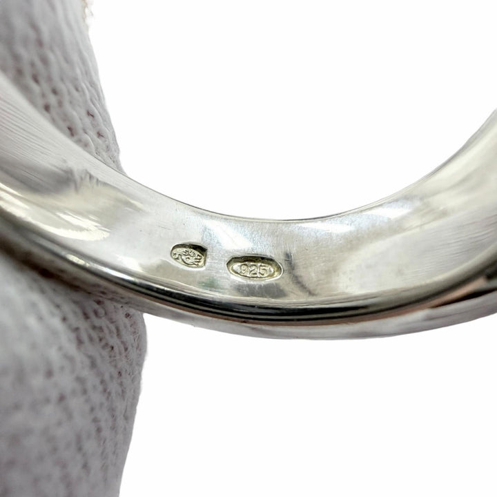 Great GUCCI Ring ring spiral ring Accessories Silver 925 Women