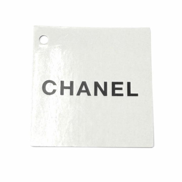 Pristine CHANEL Valletta Rhinestone COCO Mark Bow Barrette black silk 24B AAA428