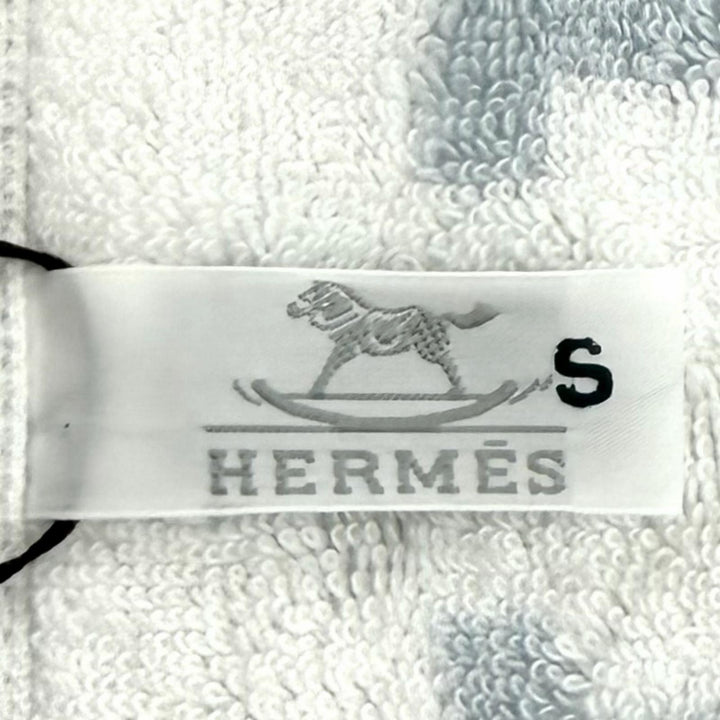 Pristine HERMES towel Avalon H pattern, around 90 x 47.2"" bath towel cotton