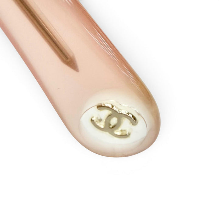 Excellent CHANEL sunglasses COCO Mark Logo Square Clear pink Women 5505－A