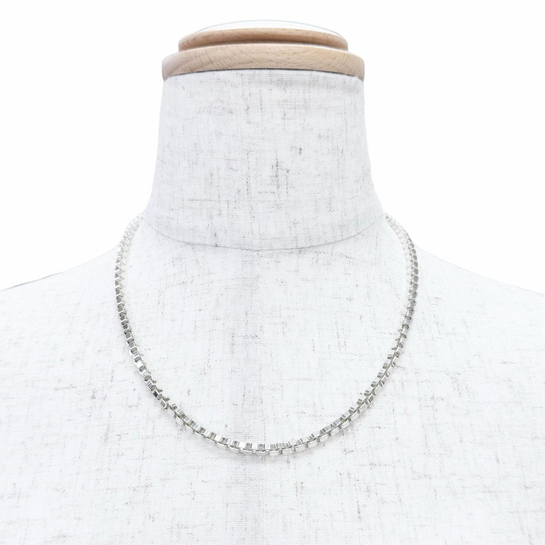 Great TIFFANY&Co. Necklace Venetian Necklace Silver 925 Women