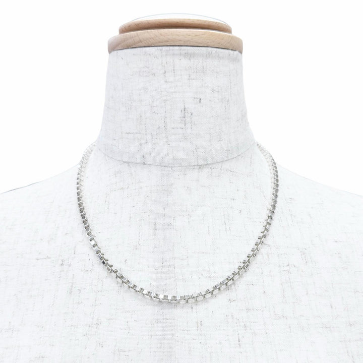 Great TIFFANY&Co. Necklace Venetian Necklace Silver 925 Women