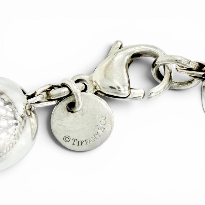 Great TIFFANY&Co. bracelet Hardware Ball Bracelet Silver 925 Women