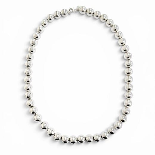 Great TIFFANY&Co. Necklace Hardware ball Necklace Silver 925 Women