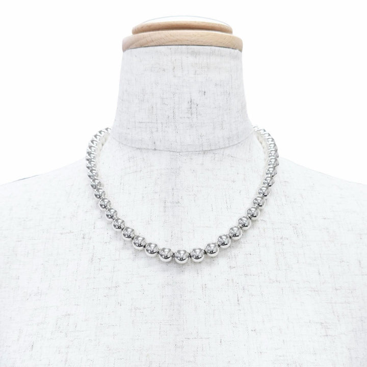 Great TIFFANY&Co. Necklace Hardware ball Necklace Silver 925 Women
