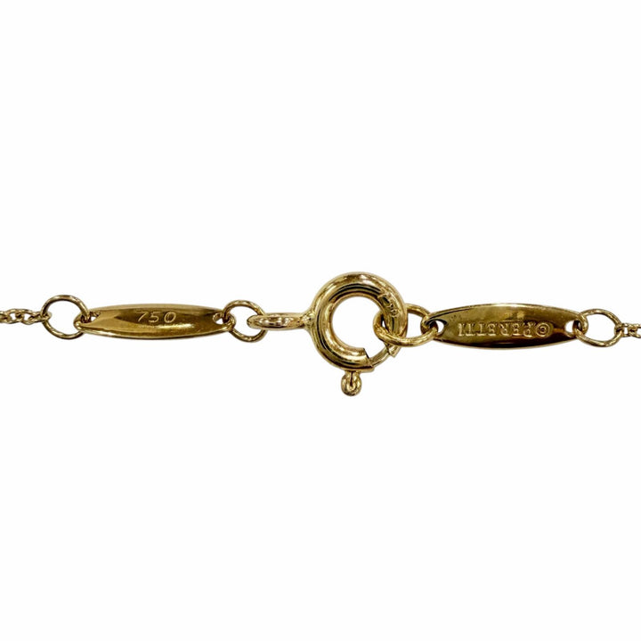Great TIFFANY&Co. Necklace El Saperetti Yellow Gold 750 Women