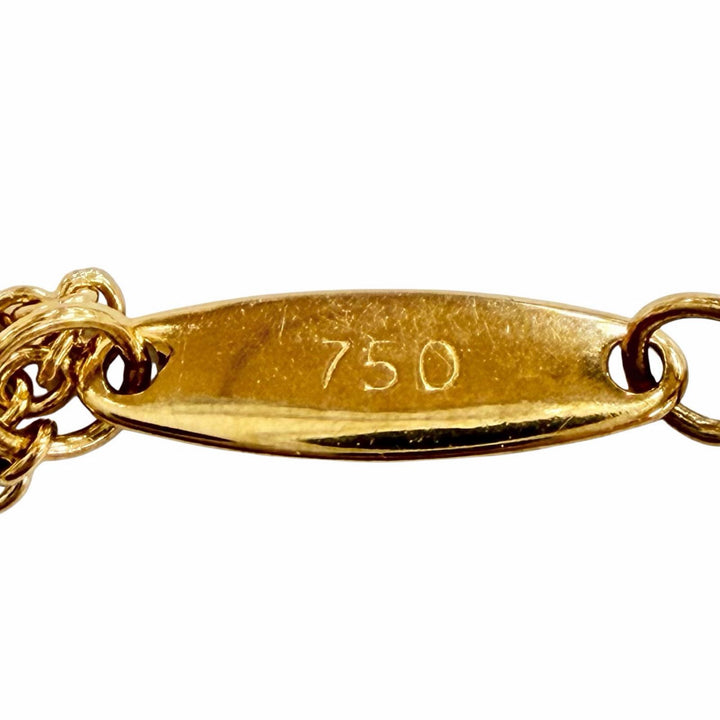 Great TIFFANY&Co. Necklace El Saperetti Yellow Gold 750 Women
