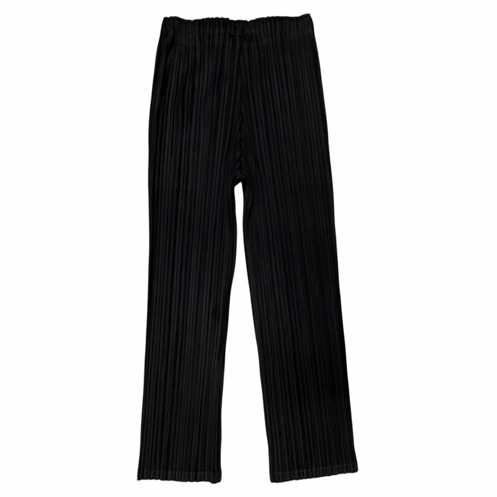 Pristine PLEATS PLEASE Pants THICKER BOTTOMS 1 black polyester Women 3 PP61JF372