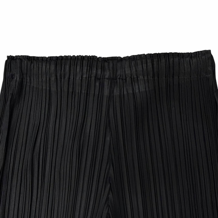 Pristine PLEATS PLEASE Pants THICKER BOTTOMS 1 black polyester Women 3 PP61JF372