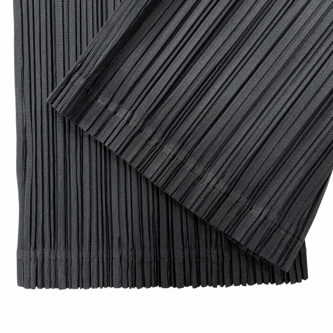 Pristine PLEATS PLEASE Pants THICKER BOTTOMS 1 black polyester Women 3 PP61JF372