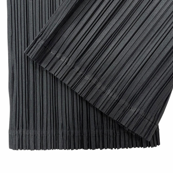 Pristine PLEATS PLEASE Pants THICKER BOTTOMS 1 black polyester Women 3 PP61JF372