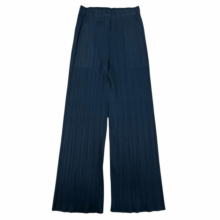 Pristine PLEATS PLEASE Pants Pleated Green blue polyester Women 3 PP51JF144