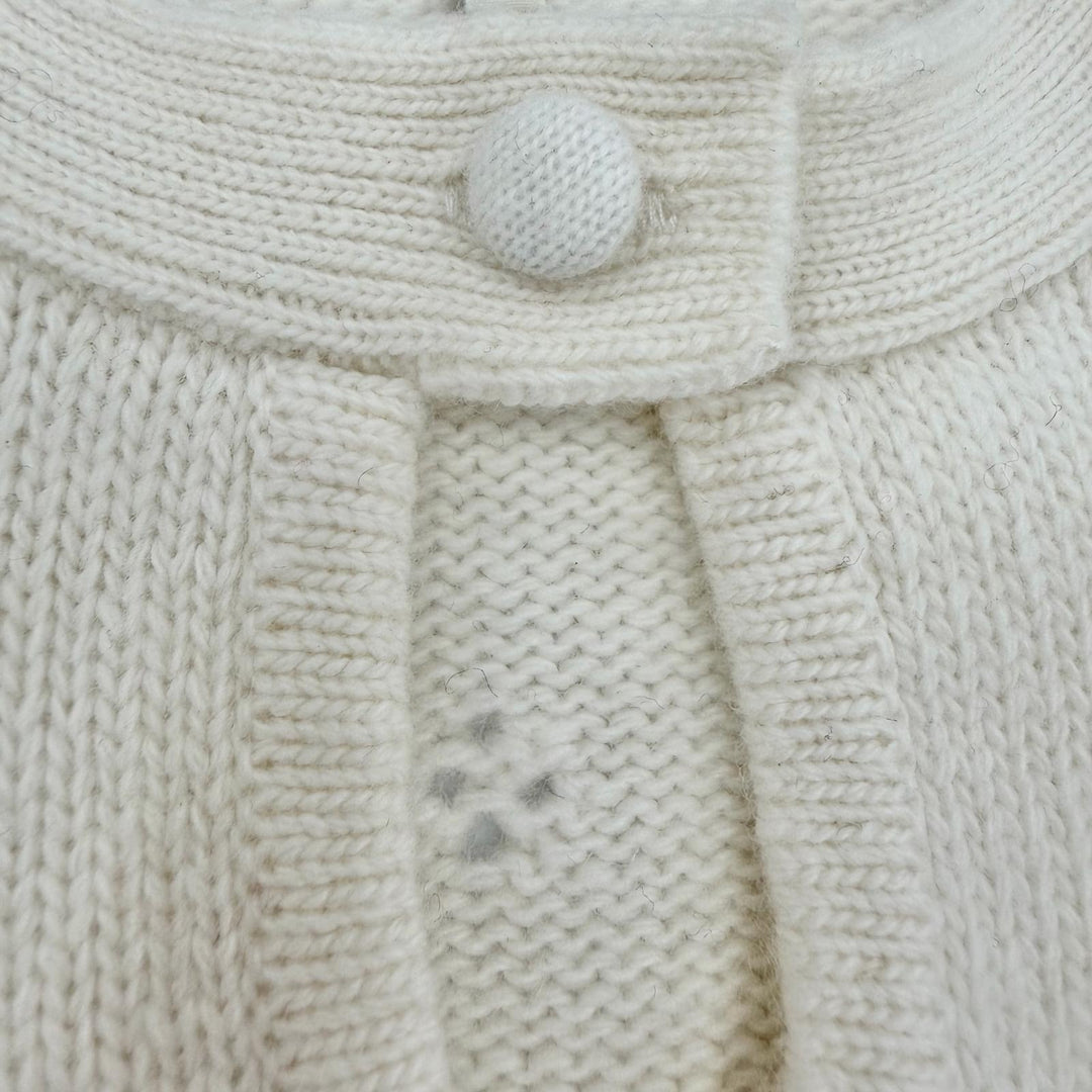 Excellent Chloe knit off white wool Women M CH25WMP08590107