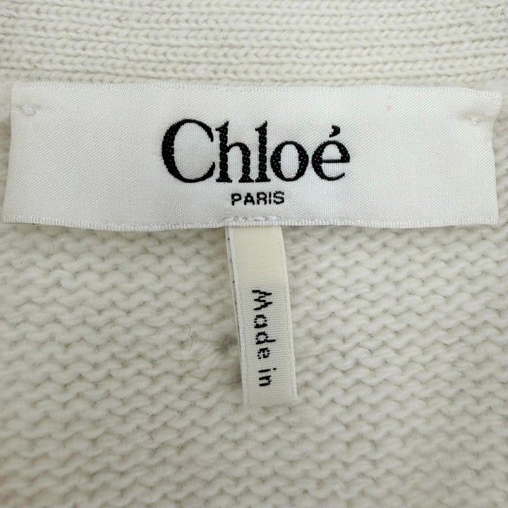 Excellent Chloe knit off white wool Women M CH25WMP08590107