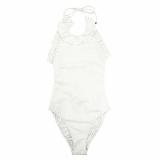 Pristine CHANEL one piece white polyamide Women 34 P74899