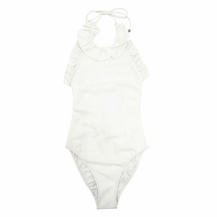 Pristine CHANEL one piece white polyamide Women 34 P74899