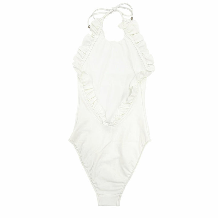 Pristine CHANEL one piece white polyamide Women 34 P74899