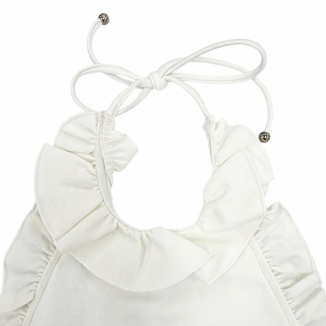Pristine CHANEL one piece white polyamide Women 34 P74899