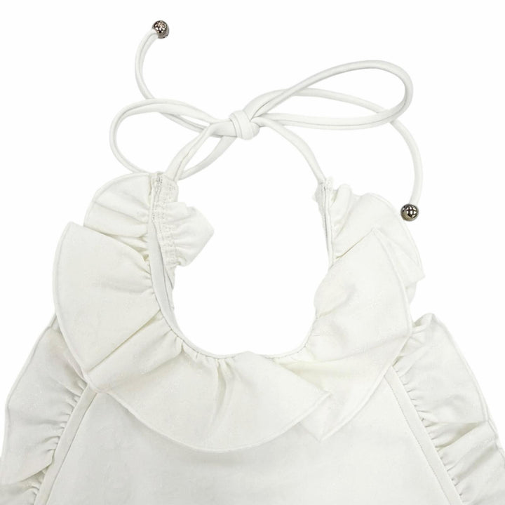 Pristine CHANEL one piece white polyamide Women 34 P74899