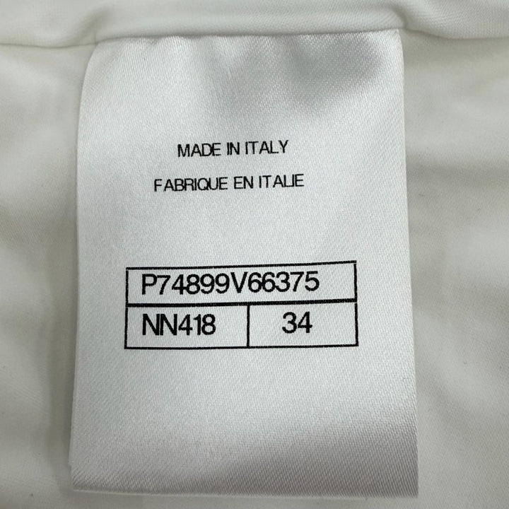 Pristine CHANEL one piece white polyamide Women 34 P74899