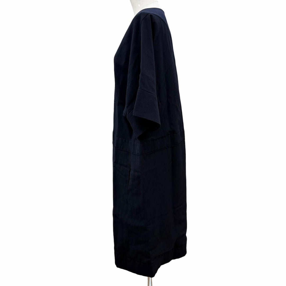 Great DRAWER one piece Dark navy linen Women 38 6599-299-5522