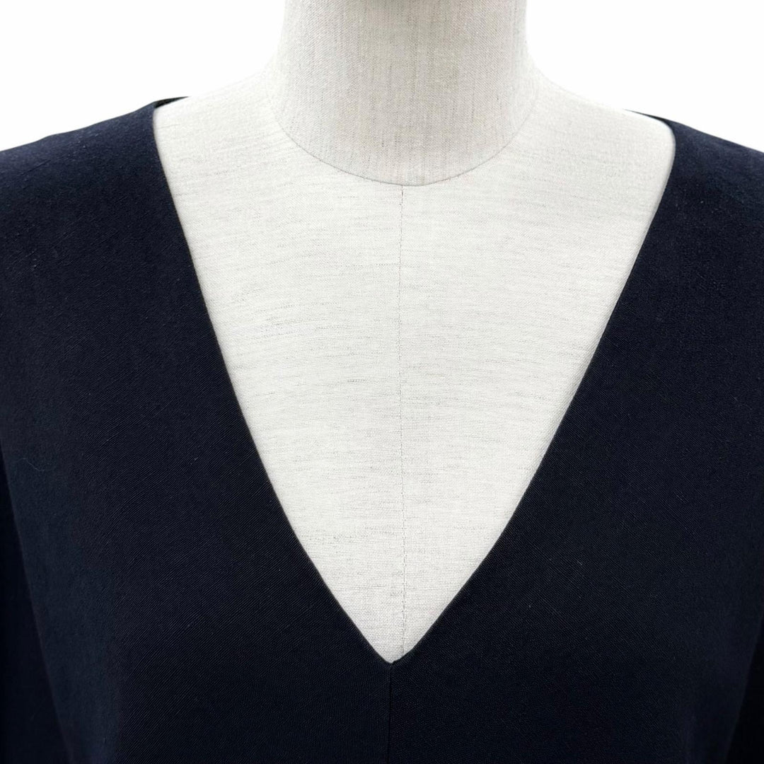 Great DRAWER one piece Dark navy linen Women 38 6599-299-5522