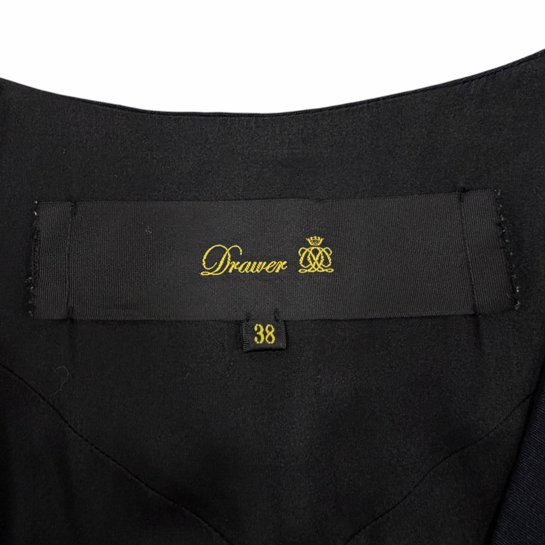 Great DRAWER one piece Dark navy linen Women 38 6599-299-5522