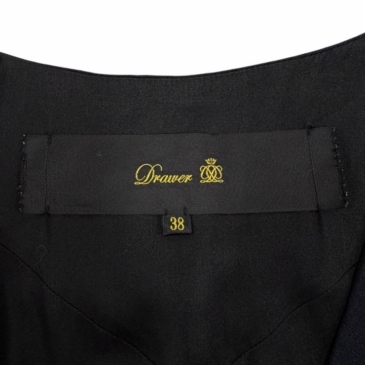 Great DRAWER one piece Dark navy linen Women 38 6599-299-5522