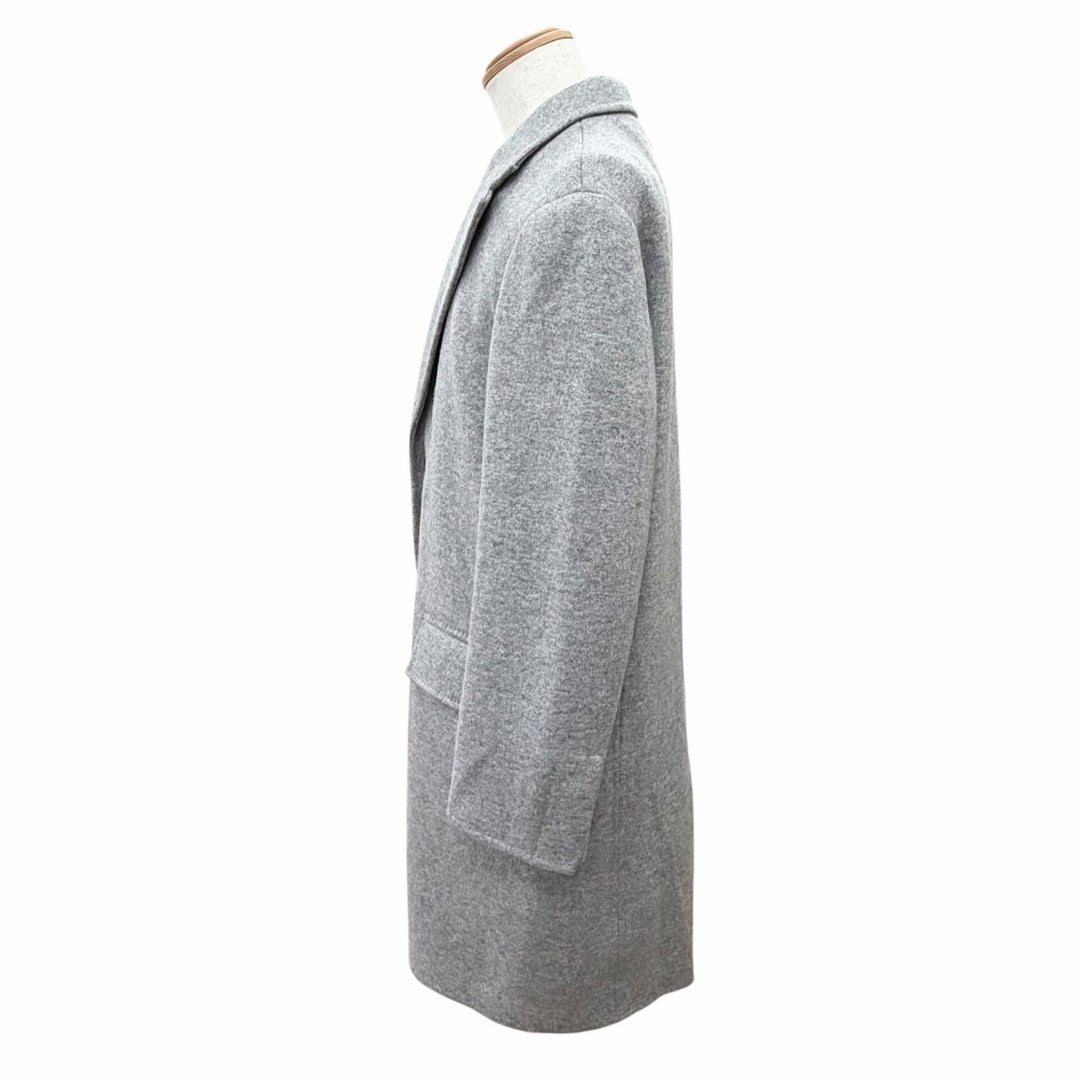 Excellent Ermenegildo Zegna Chester coat JERSEYWEAR Leather 48 4EBCS0