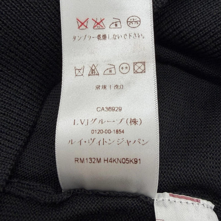 Pristine LOUIS VUITTON sweater Dark gray wool mens M