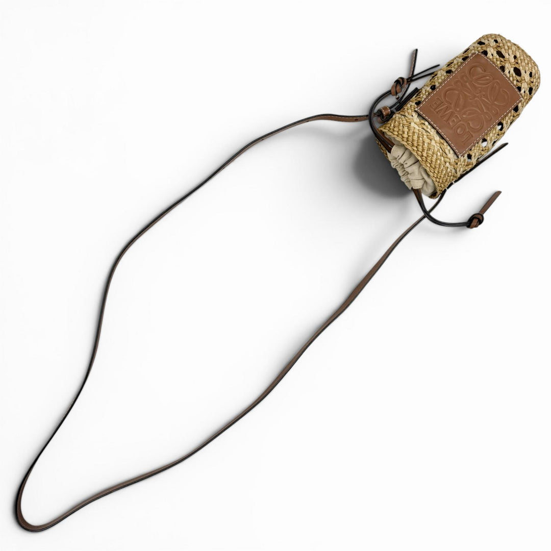 Great LOEWE Shoulder Bag beige Raffia Women C000P71X01