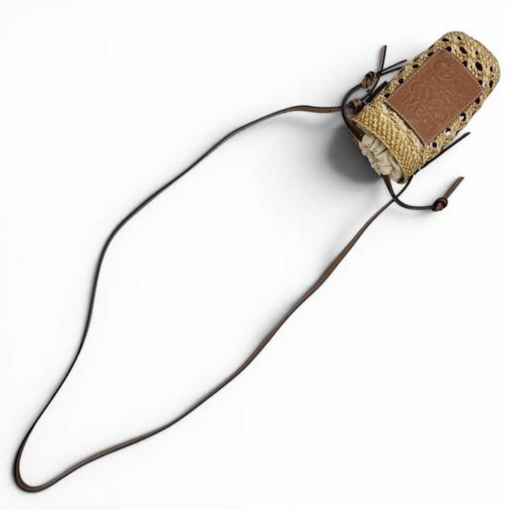 Great LOEWE Shoulder Bag beige Raffia Women C000P71X01