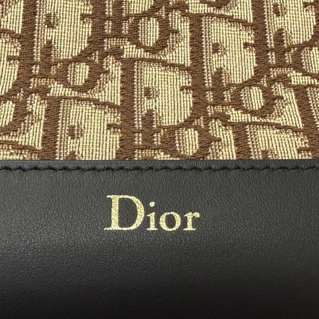 Pristine Dior HOMME Shoulder Bag Dior Jett1 Flap Messenger Bag Mini Oblique
