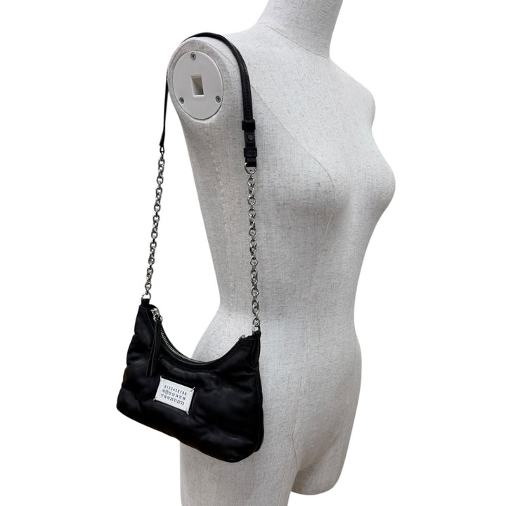Great Maison Margiela 11 Gram Slam Hobo Micro Chain Shoulder Bag SB1WG0021