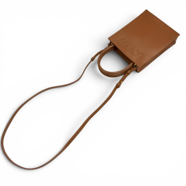Very Good LOEWE Tote Bag Standard A5 tote Leather 2WAY Shoulder Bag A933S30X01