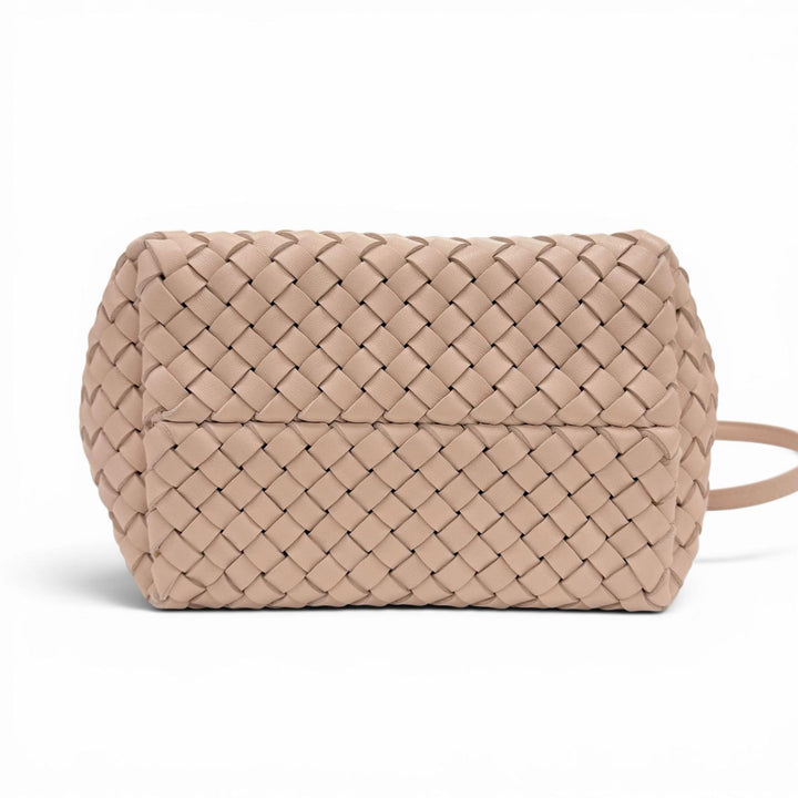 Excellent BOTTEGAVENETA Handbag INTRECCIATO Mini Caba lambskin Leather 781670