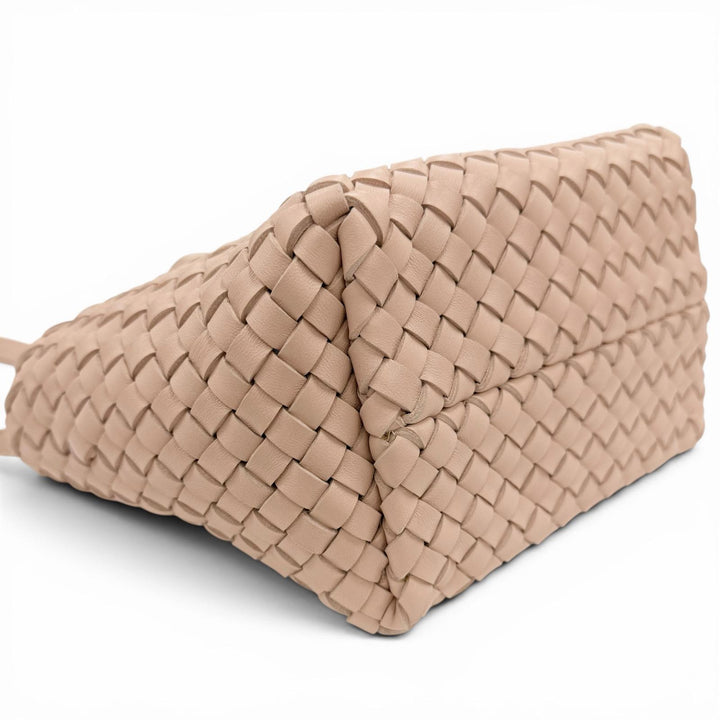 Excellent BOTTEGAVENETA Handbag INTRECCIATO Mini Caba lambskin Leather 781670